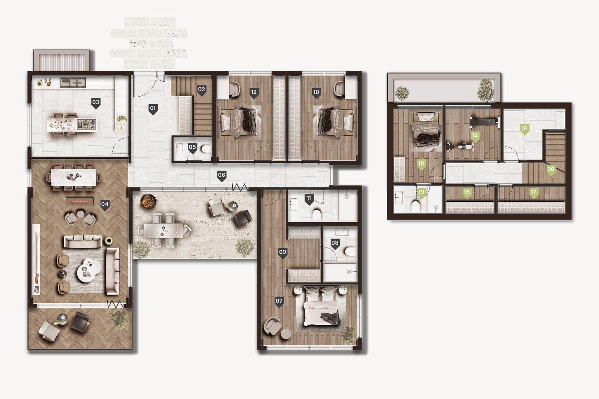 Villa Kat Planı