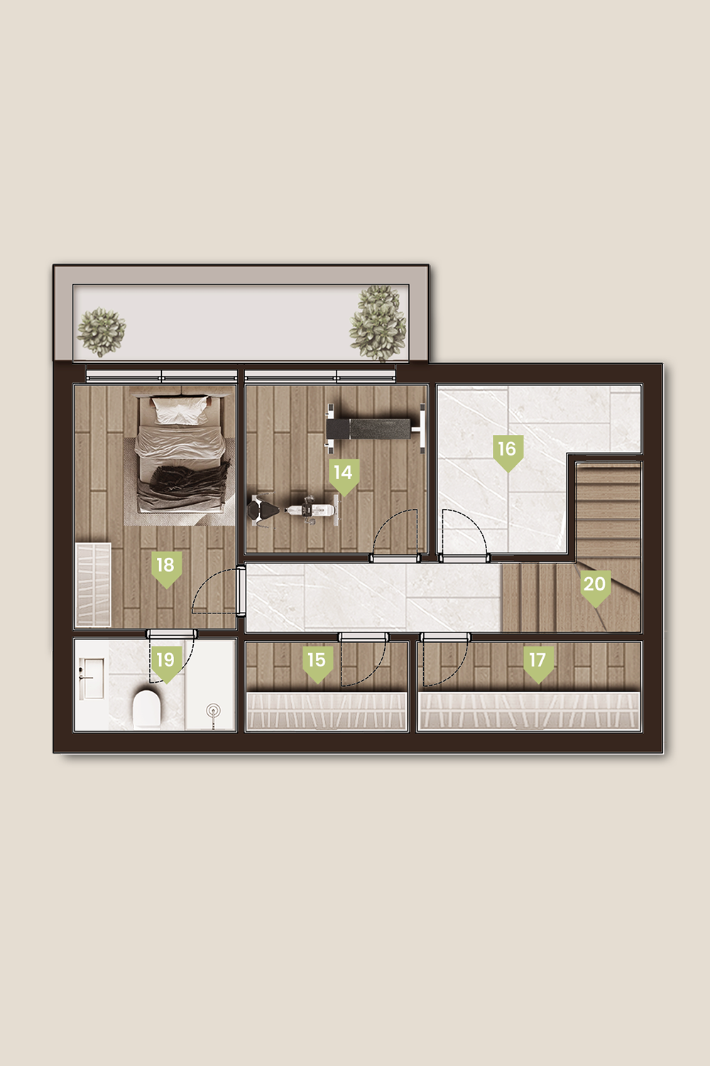 Villa Kat Planı