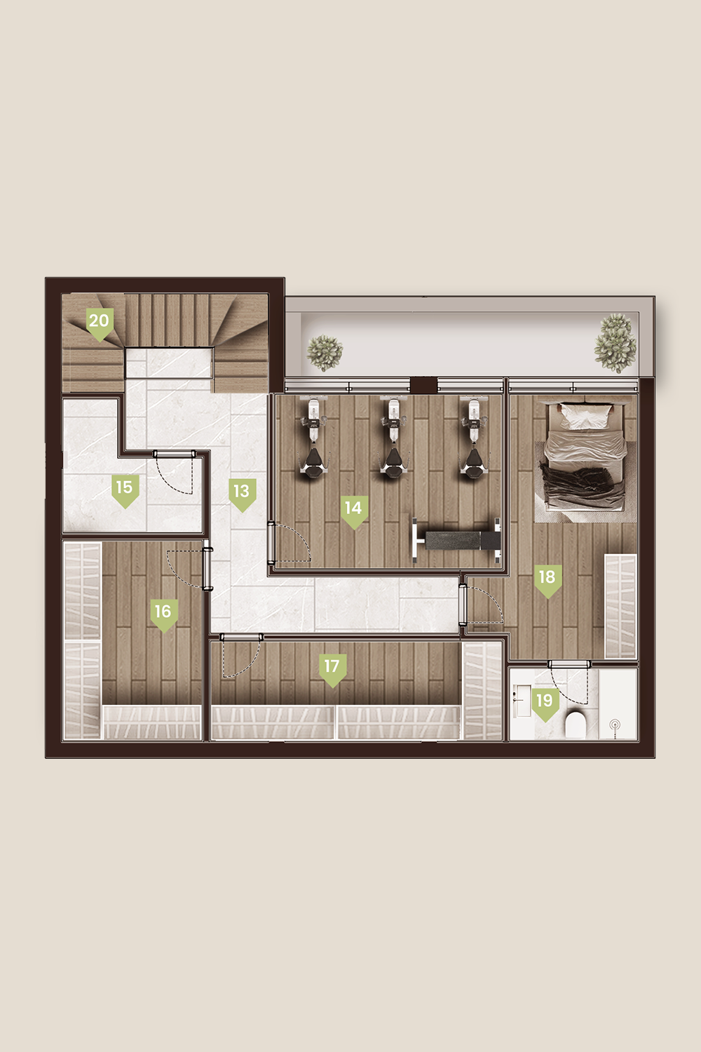 Villa Kat Planı