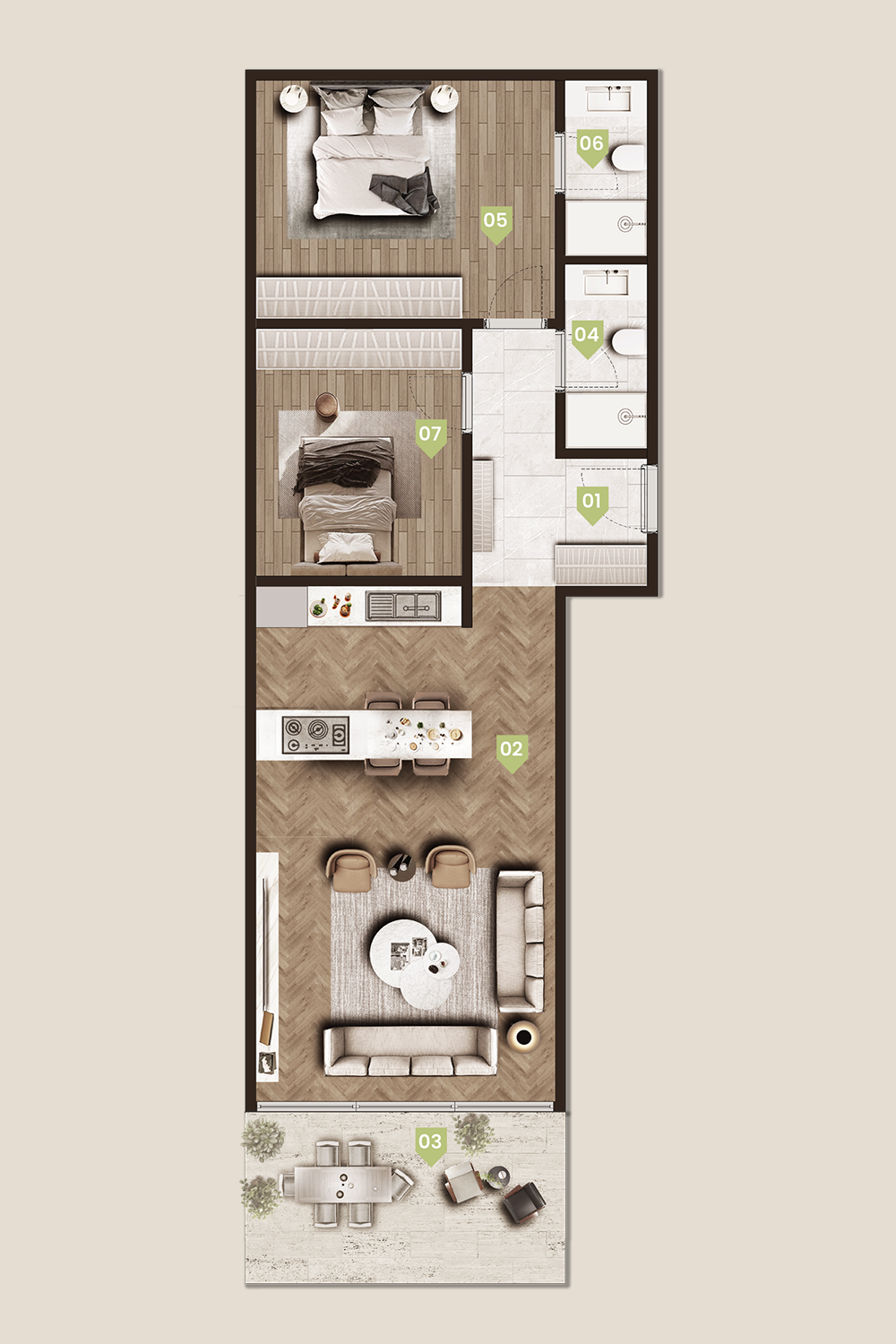 Villa Kat Planı
