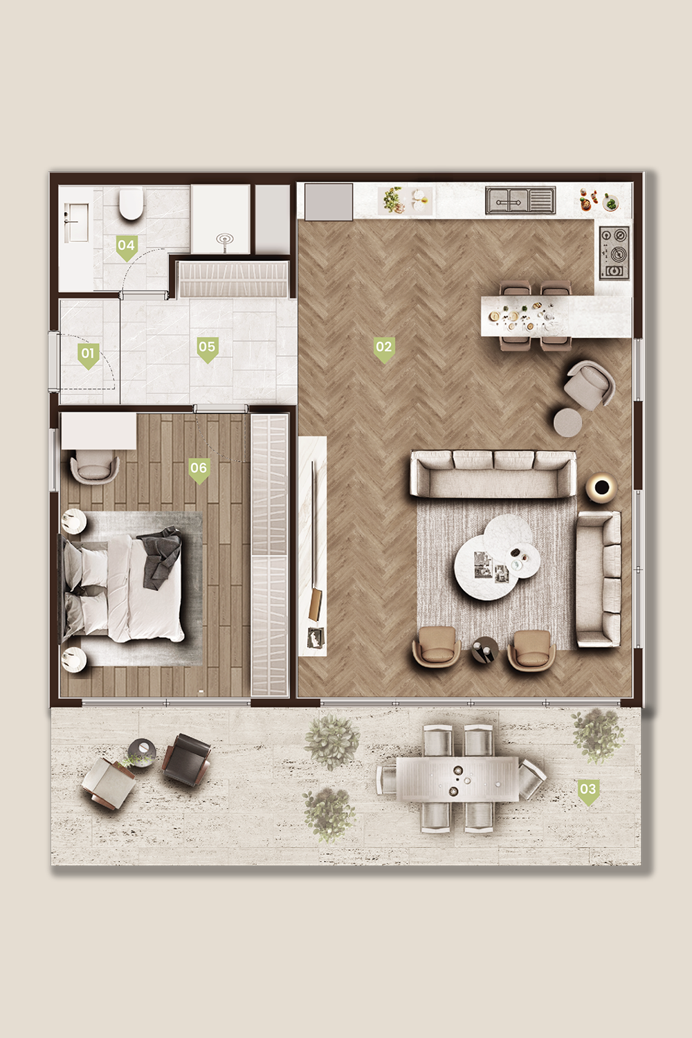 Villa Kat Planı