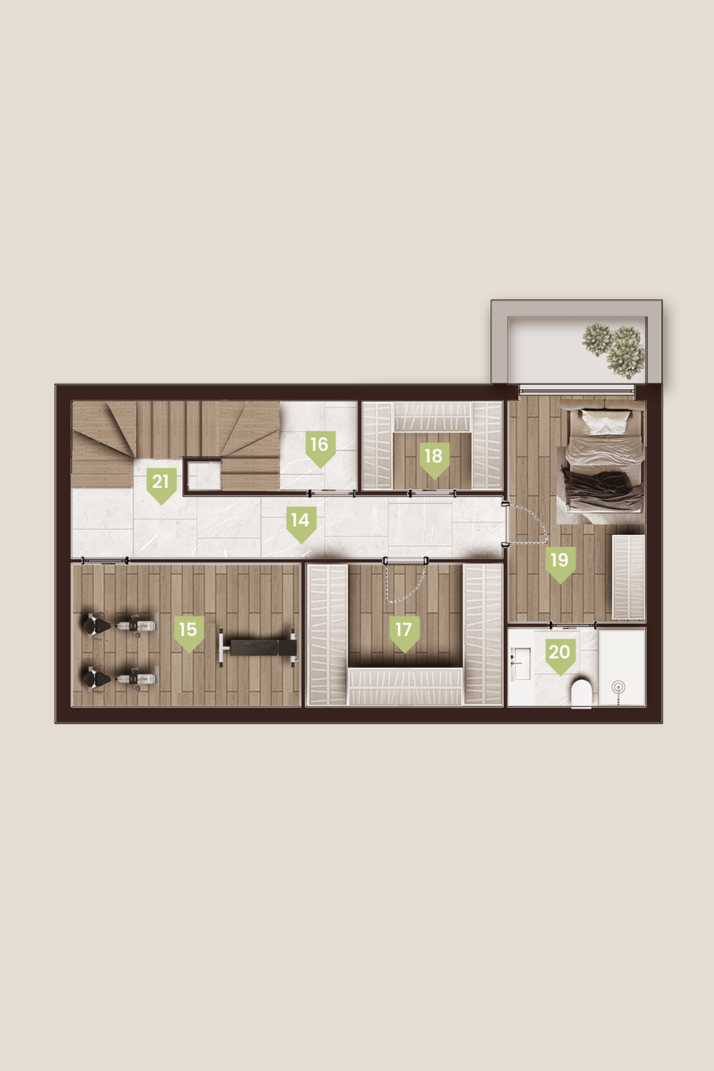 Villa Kat Planı