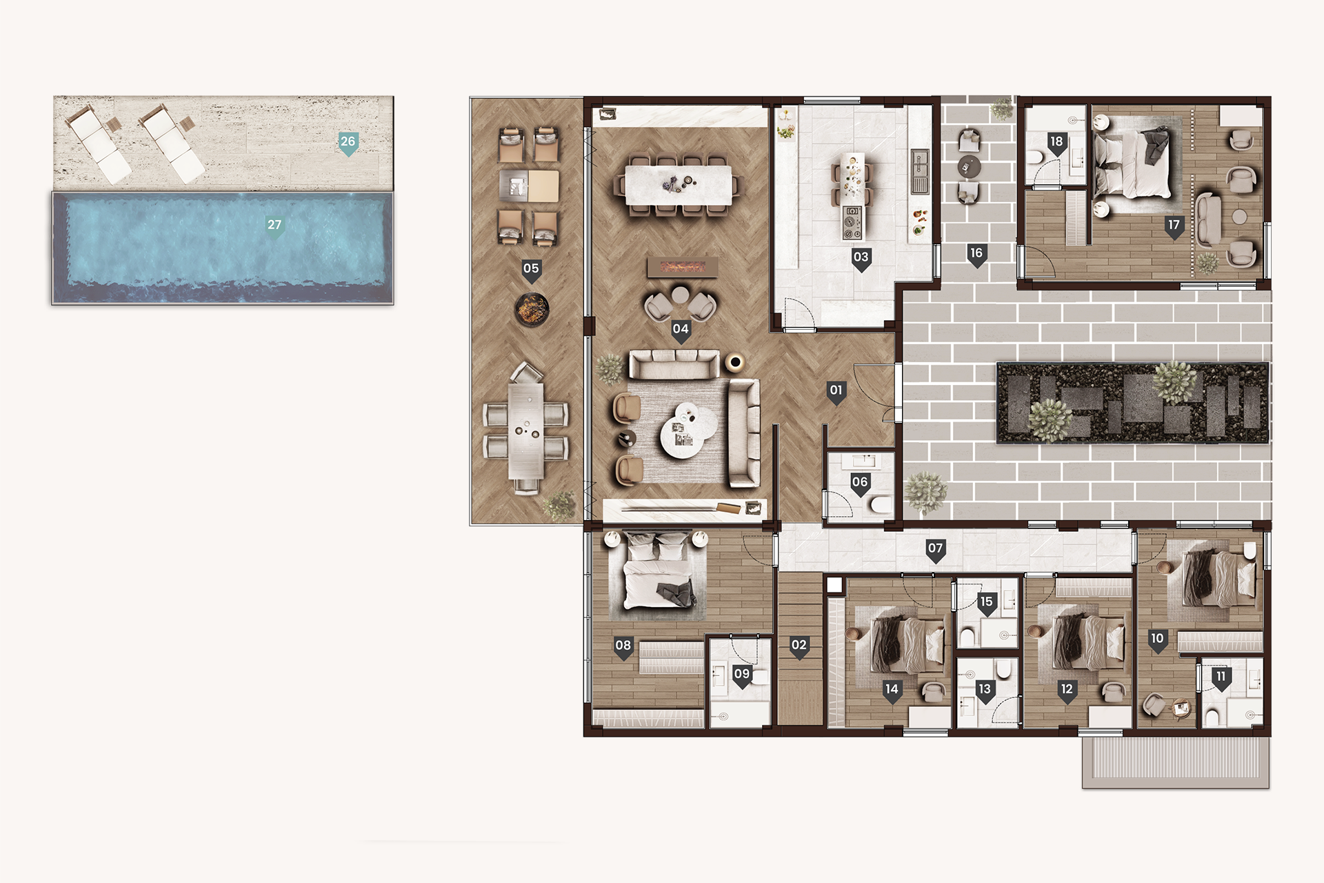 Villa Kat Planı