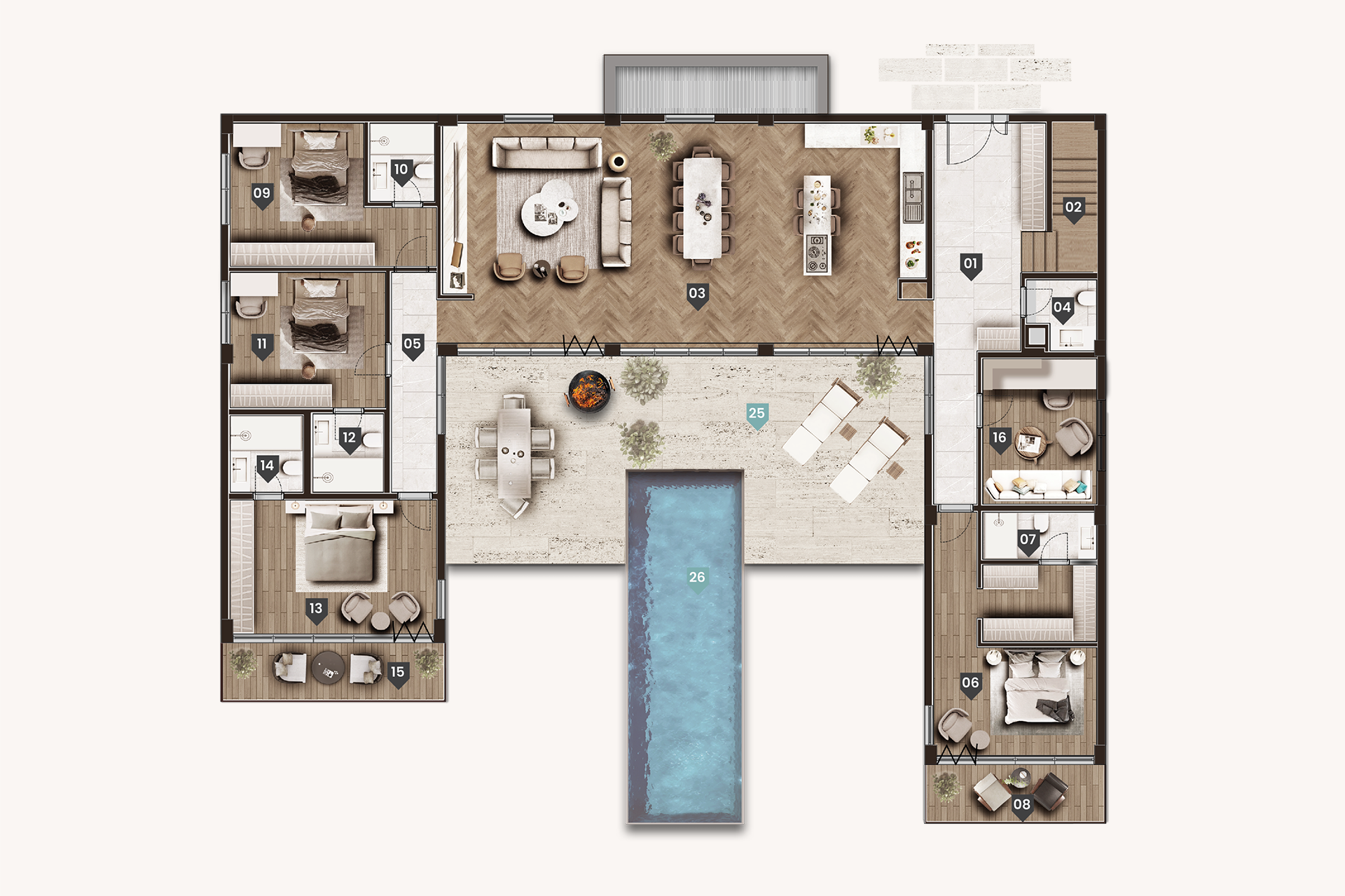 Villa Kat Planı