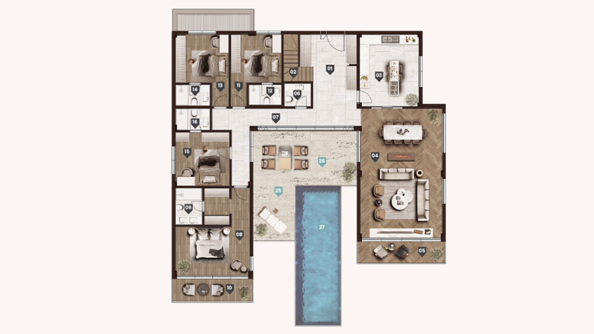 Villa Kat Planı